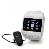 Mobile Phone Watch with Keypad - Dual SIM, Touch Screen, Bluetooth Headset