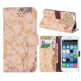 Fashion High Quality Leather Book Wallet Case Cover for iPhone 6