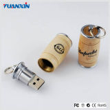 Barrel USB Flash Custom Wooden USB Flash Drive