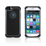 Back Holder PC+TPU 2in1 Mobile Phone Case for iPhone 5s