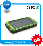 Portable 5000mAh Solar Power Bank Charger for Mobile Phone