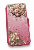 Lady Pink Flower Mobile Phone Cover for iPhone (MB1241)