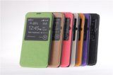 Cell Phone Accessory for Leather Case for Samsung S5, I9600 Leather Case