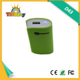 Various Color 4000mAh Power Bank with LED Flashlight