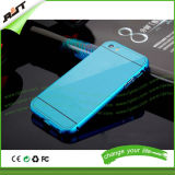 New Arrival Metal Bumper Plastic Back Mobile Phone Cover for iPhone (RJT-0209)