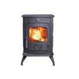 Customized Freestanding Cast Iron Wood Stove with Painting