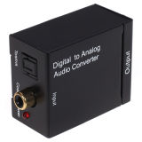 Digital Optical Coax Toslink to Analog Audio Converter