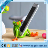 Resin Creative Frog Mobile Phone Holder