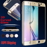 Wholesale Full Cover Tempered Glass Curved Screen Protector for Samsung Galaxy S6 Edge &Plus