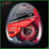 2r-2r Car Audio System Red 4AWG Amplifier Wire Kit