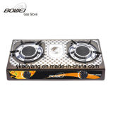 Stainless Steel China Leading Double Burner Gas Stove