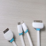 Four in One Phone Accessories Data USB Cable for iPhone Apple Samsung S5 Note3
