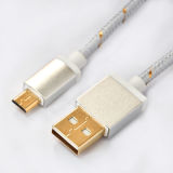 Hot Sale Micro USB Cable (nylon braided. 1M)