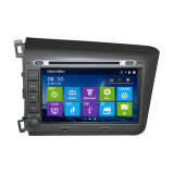 Car Navigation System with TFT Monitor GPS DVD Player for 2012 2013 Honda Civic (IY8028)