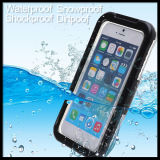 Plastic + Silicon Waterproof Mobile Cell Phone Case Cover for iPhone
