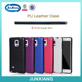 2015 New Product TPU&Leather Mobile Phone Case for Samsung Note 4