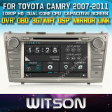 Witson Car DVD Player with GPS for Toyota Camry (W2-D8117T) Touch Screen Steering Wheel Control WiFi 3G RDS