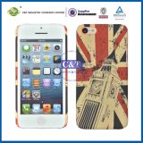 C&T British Flag Plastic Cover for iPhone Case 5