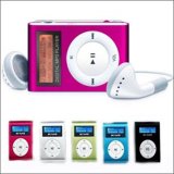 Mini MP3 Player with Clip LCD 5 Colors