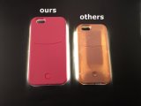 2016 Top Selling LED Selfie Cell Phone Plastic Cover for iPhone 5