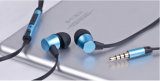 Metal in Ear Headset Headphone Earphone with Mic