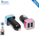 Fashion Dual USB Car Charger for Mobile Phone