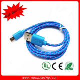 Nylon Micro USB Data Cable for Samsung