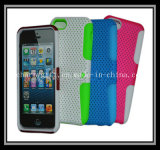 Mobile Phone Silicon and Net Case for iPhone 5