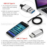 Braid USB a to USB Type C Cable -Aluminium Case - USB 2.0 Cable