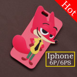 2016 Hot Zootopia-Fox Phone Case Silicon Cover for iPhone 5/6/6p