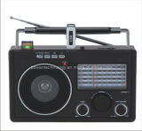 FM/AM/SW1-9 11 Band Rechargeable Radio Music Player (BW-106U)