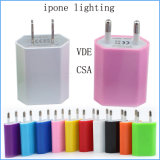 VDE CSA USB Charger for iPhone4 /iPhone5S