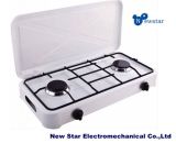 White Paiting 2 Burner Gas Cooker Stove