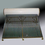 Evacuated Tube Solar Water Heater with Stainless Steel Frame