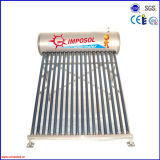 Compact Unpressurized Solar Water Heater