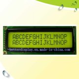 Normal Temperature LCD Yellow Green Backlight Screen LCD Display