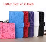 Luxury Leather Flip Wallet Case Cover for Galaxy S5