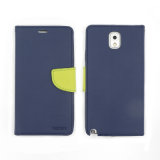 Mobile Phone Mercury Leather Case for Samsung Galaxy Ace3