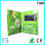 7 Inch Video Brochure LCD Advertising Greeting Card