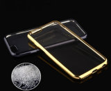 China Wholesale Mobile Accessories Clear Crystal Rubber Electroplating Soft TPU Cell Phone Case for iPhone 6/6s Case