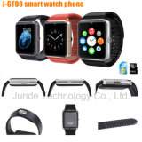 Stainless Frame Smart Bluetooth Watch Support SIM Card and Memory Card