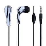 Printed OEM Earphone with Mic RoHS Approved