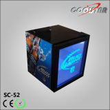 Transparent Showcase Glass Refrigerator with LED Light (SC-52)