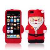 Santa Claus Silicon Mobile Phone Case for iPhone 5 (IP5-SC0004)