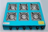 Stainless Steel 6-Burners Gas Stove