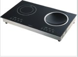 Commercial 2-Zone Built-in Induction Cooker & Wok