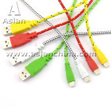 Braided USB Cable for iPhone 5, Data Cable (ACM-029-01)