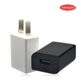 Black and White 5V 1A Cell Phone Travel USB Universal Charger for iPhone and Huawei