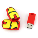 PVC Iron Man USB Flash Drive 8GB (TF-0316)