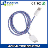 1m Colorful Round 6pin Data Cable for iPhone 4/4s